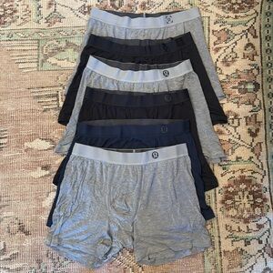 lululemon Men’s Always in Motion Boxer 5” XL - SET OF 6